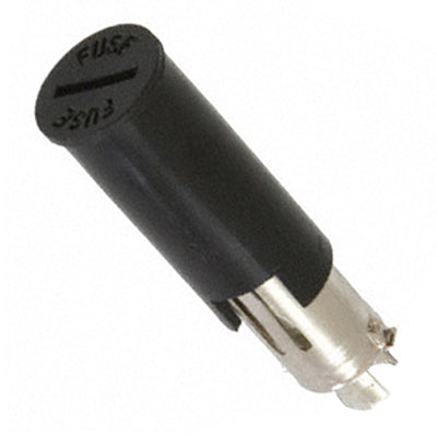 03450121HX020 by Littelfuse Inc. - FUSEHOLDER KNOB BLACK 5X20MM