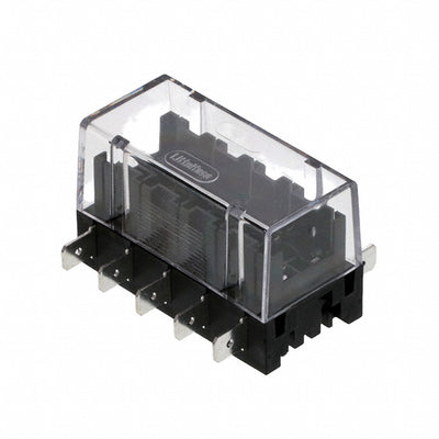 03500417XP by Littelfuse Inc. - FUSE BLOCK BLADE 15A CHASSIS MNT