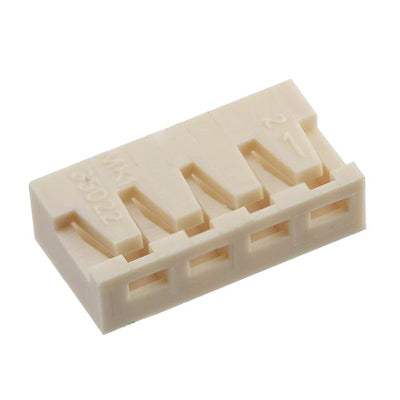 0350220004 by Molex - CONNECTOR BOARD-IN HSG 4POS 2.50MM