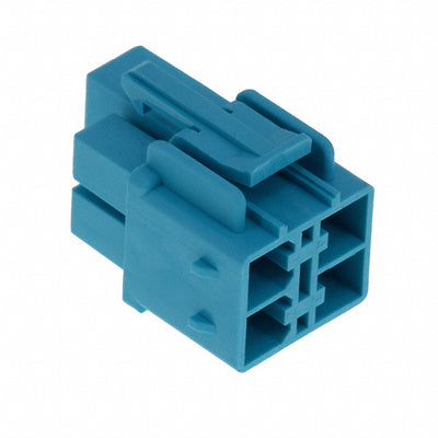 0351510414 by Molex - CONNECTOR HSG RCPT 4POS 6.20MM BLUE