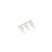 0351820390 by Molex - ACCESSORY RETAINER 3POS NATURAL