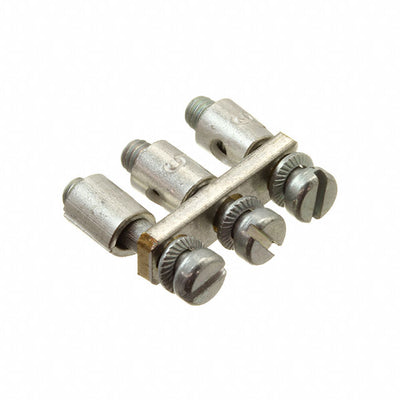 0368300000 by Weidmuller - JUMPER TERM BLK 3POS SCREW-IN
