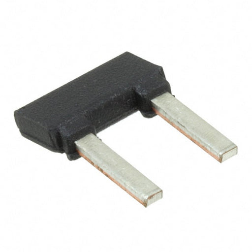 0380021730 by Molex - JUMPER TERM BLK 2POS FLAT PIN
