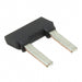 0380021730 by Molex - JUMPER TERM BLK 2POS FLAT PIN