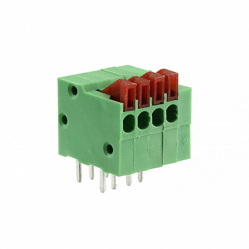 0397000004 by Molex - TERM BLK 4P SIDE ENT 2.54MM PCB