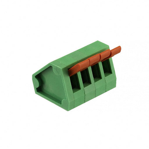 0397000104 by Molex - TERM BLOCK 4POS 45DEG 5.08MM PCB