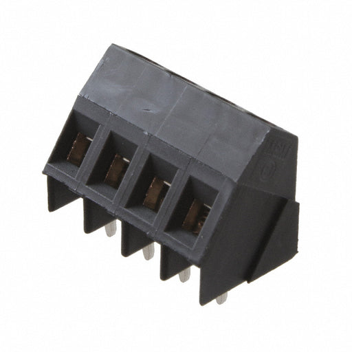 0398800404 by Molex - TERM BLOCK 4POS 35DEG 5.08MM PCB