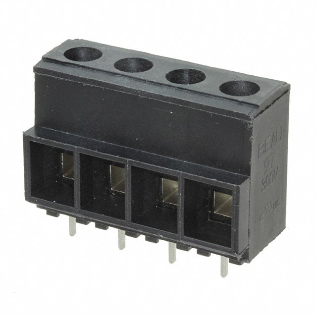 0399700104 by Molex - TERM BLK 4P SIDE ENT 10.16MM PCB
