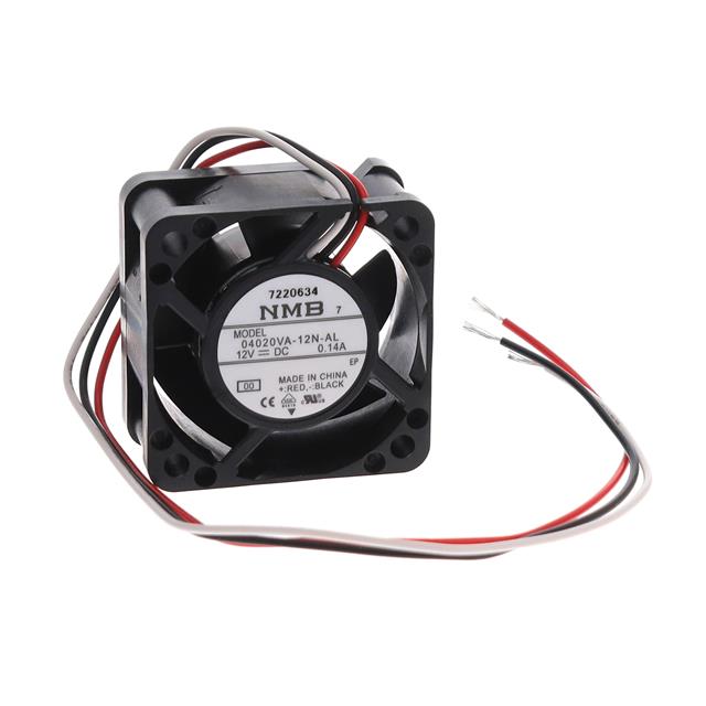 04020VA-12N-AL-00 by NMB Technologies Corporation - FAN AXIAL 40X20MM 12VDC WIRE