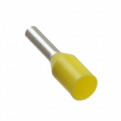 0409700000 by Weidmuller - CONNECTOR FERRULE 17AWG YLW