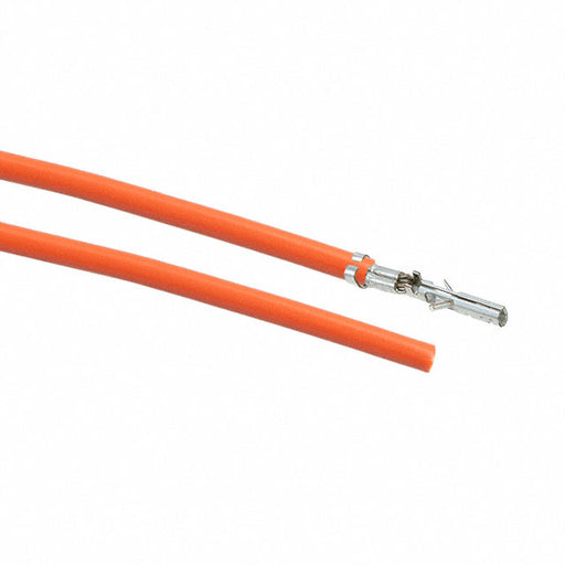 0430300001-08-A4 by Molex - 8"" PRE-CRIMP A2015A ORANGE