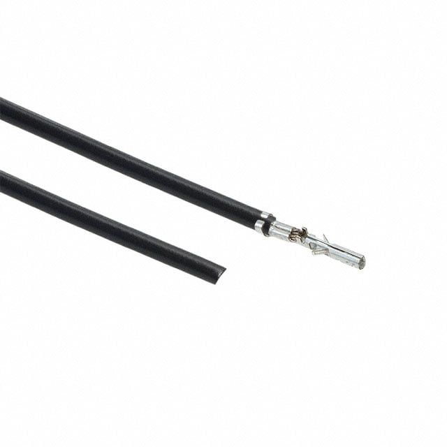 0430300001-02-B4 by Molex - 2"" PRE-CRIMP A2015B BLACK