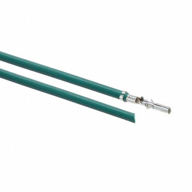 0430300001-11-G4 by Molex - 11"" PRE-CRIMP A2015G GREEN