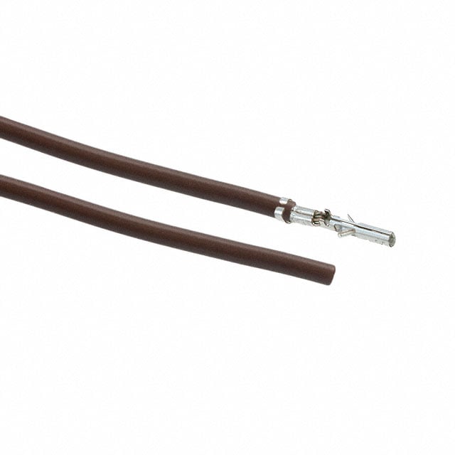 0430300001-08-N2 by Molex - 8"" PRE-CRIMP A2016N BROWN