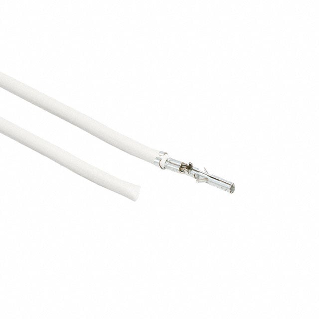 0430300001-12-W0 by Molex - 12"" PRE-CRIMP A2040W WHITE