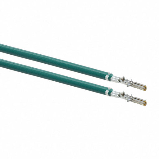 0430300002-08-G2-D by Molex - 8"" PRE-CRIMP A2016G GREEN