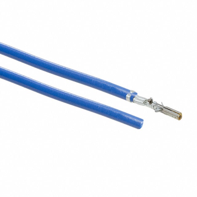 0430300002-05-L2 by Molex - 5"" PRE-CRIMP A2016L BLUE