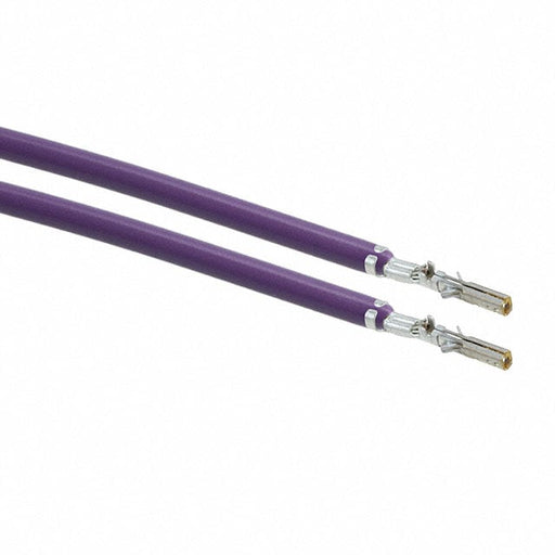 0430300002-12-V2-D by Molex - 12"" PRE-CRIMP A2016V VIOLET