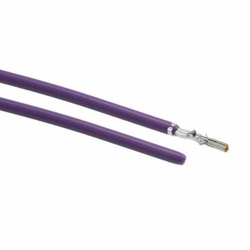 0430300002-06-V0 by Molex - 6"" PRE-CRIMP A2040V VIOLET