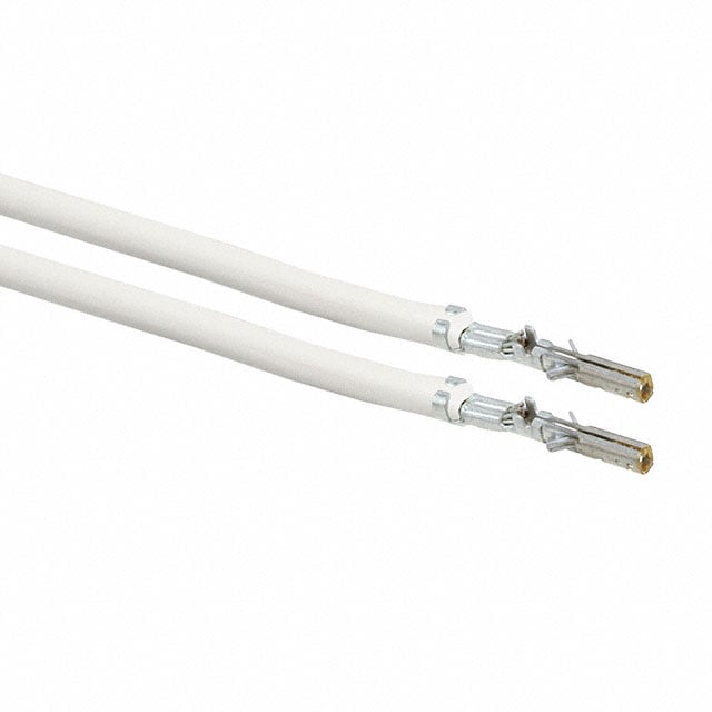 0430300002-02-W0-D by Molex - 2"" PRE-CRIMP A2040W WHITE