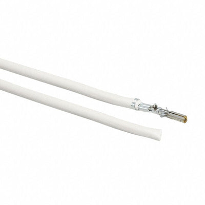 0430300002-08-W4 by Molex - 8"" PRE-CRIMP A2015W WHITE