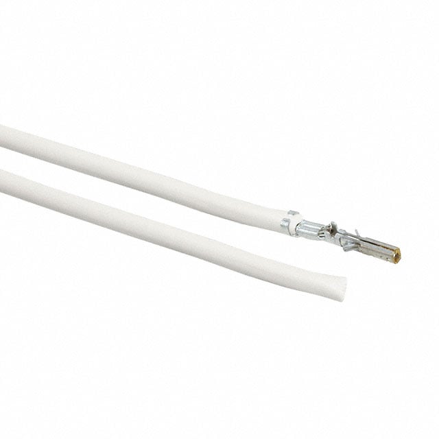 0430300002-12-W2 by Molex - 12"" PRE-CRIMP A2016W WHITE