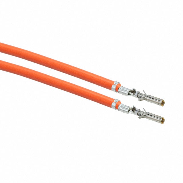 0430300003-04-A2-D by Molex - 4"" PRE-CRIMP A2016A ORANGE