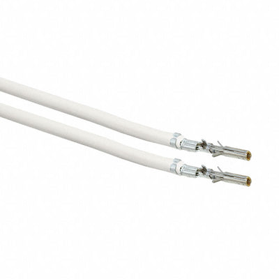 0430300003-06-W2-D by Molex - 6"" PRE-CRIMP A2016W WHITE