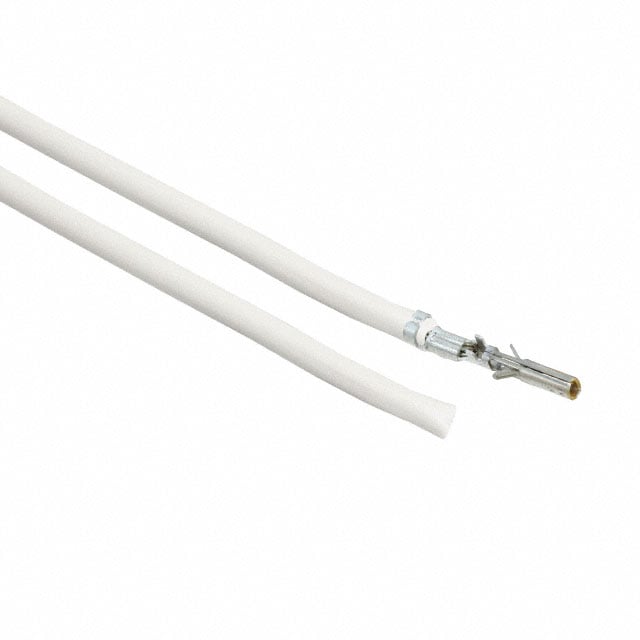 0430300003-03-W4 by Molex - 3"" PRE-CRIMP A2015W WHITE