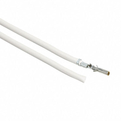 0430300003-10-W4 by Molex - 10"" PRE-CRIMP A2015W WHITE