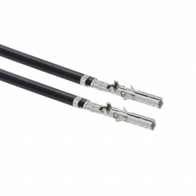 0430300004-05-B6-D by Molex - 5"" PRE-CRIMP 1853 BLACK