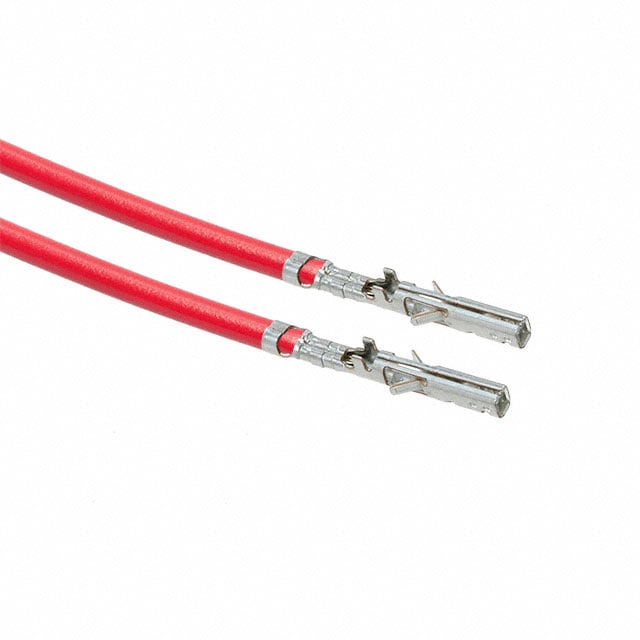 0430300004-08-R1-D by Molex - 8"" PRE-CRIMP 3047 RED