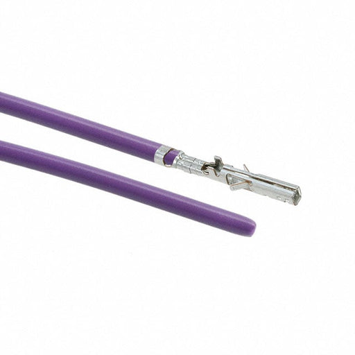 0430300004-04-V6 by Molex - 4"" PRE-CRIMP 1853 VIOLET