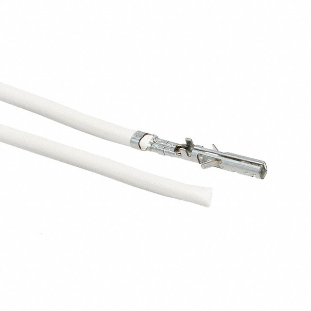0430300004-06-W8 by Molex - 6"" PRE-CRIMP 3048 WHITE