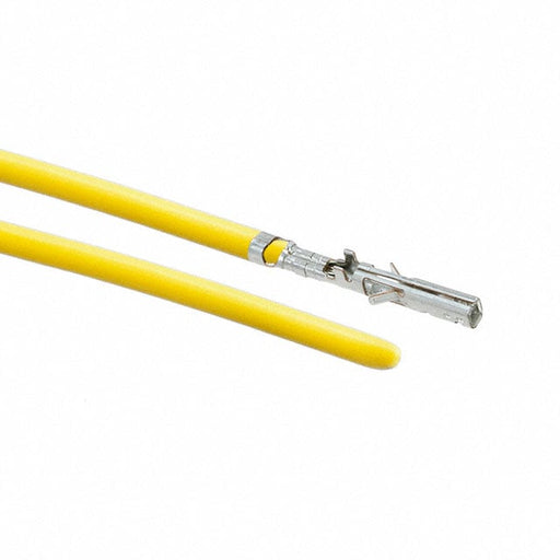 0430300004-10-Y6 by Molex - 10"" PRE-CRIMP 1853 YELLOW