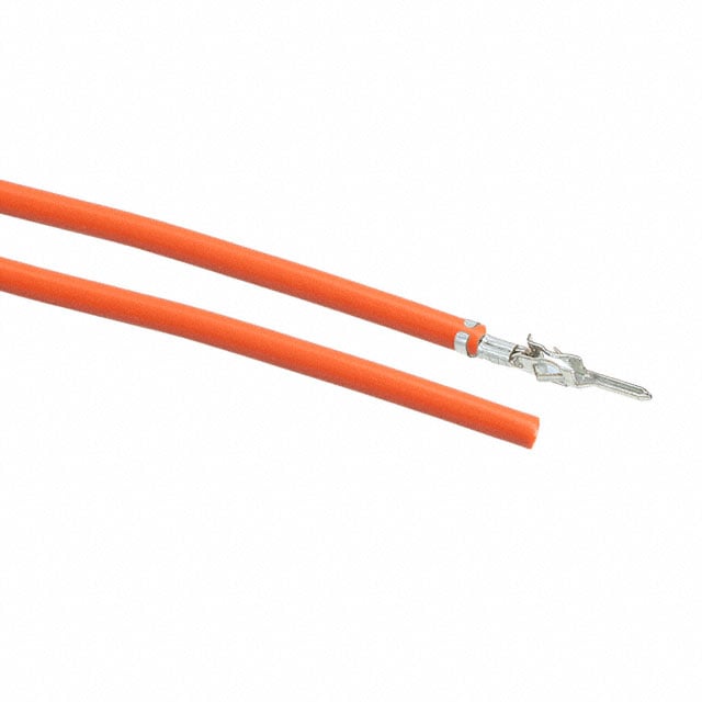 0430310001-03-A4 by Molex - 3"" PRE-CRIMP A2015A ORANGE