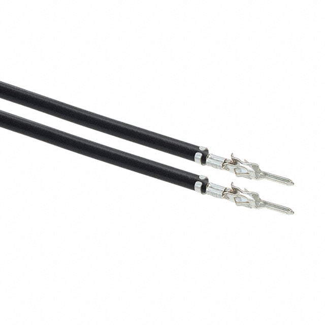 0430310001-05-B4-D by Molex - 5"" PRE-CRIMP A2015B BLACK