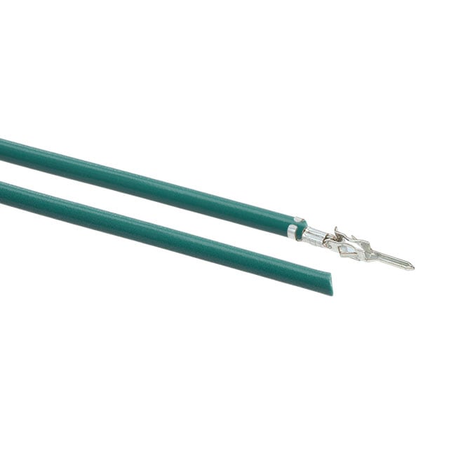 0430310001-10-G0 by Molex - 10"" PRE-CRIMP A2040G GREEN