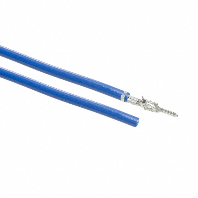 0430310001-08-L2 by Molex - 8"" PRE-CRIMP A2016L BLUE