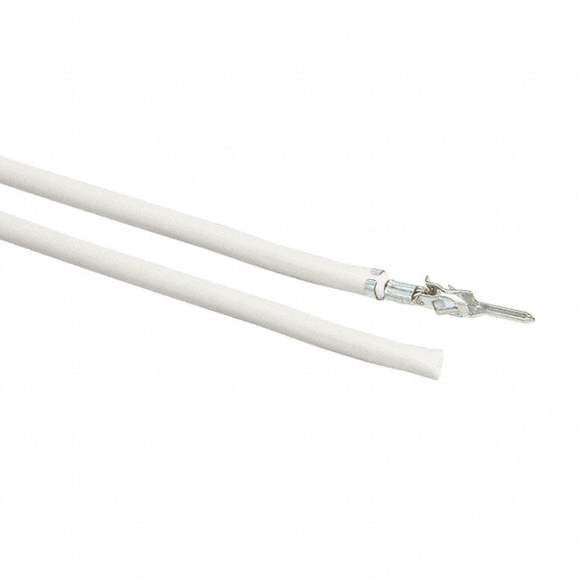0430310001-03-W4 by Molex - 3"" PRE-CRIMP A2015W WHITE