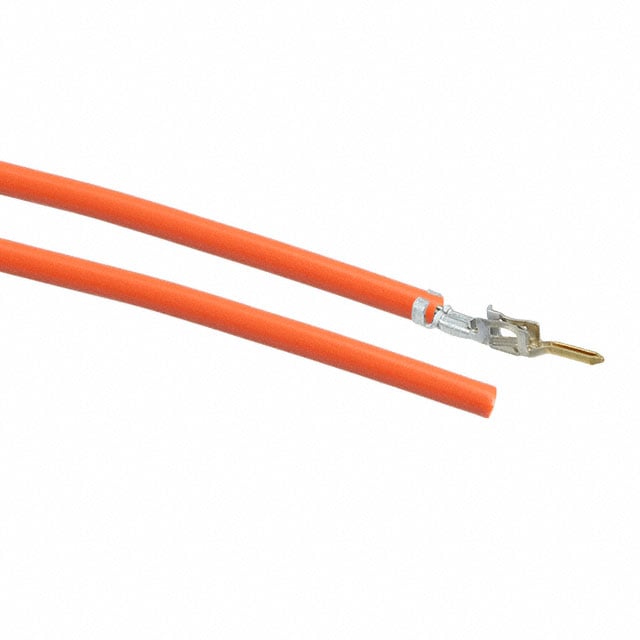 0430310002-12-A2 by Molex - 12"" PRE-CRIMP A2016A ORANGE