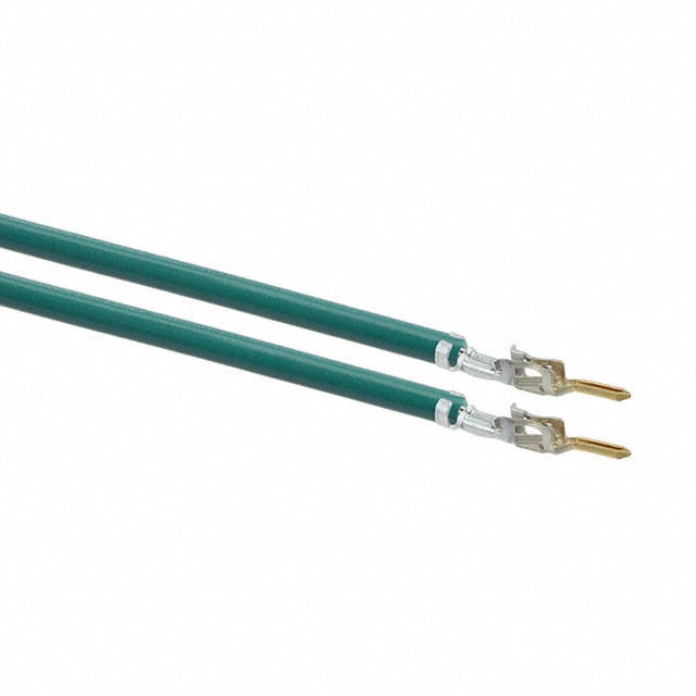 0430310002-05-G4-D by Molex - 5"" PRE-CRIMP A2015G GREEN