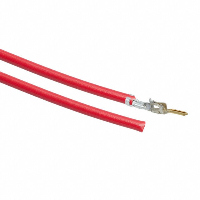 0430310002-08-R4 by Molex - 8"" PRE-CRIMP A2015R RED