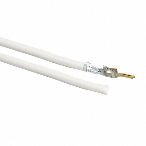 0430310002-06-W0 by Molex - 6"" PRE-CRIMP A2040W WHITE