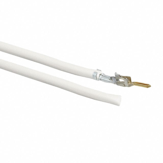 0430310002-11-W4 by Molex - 11"" PRE-CRIMP A2015W WHITE