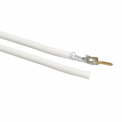 0430310002-10-W2 by Molex - 10"" PRE-CRIMP A2016W WHITE