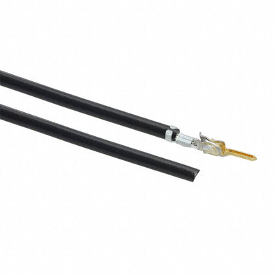 0430310003-06-B0 by Molex - 6"" PRE-CRIMP A2040B BLACK