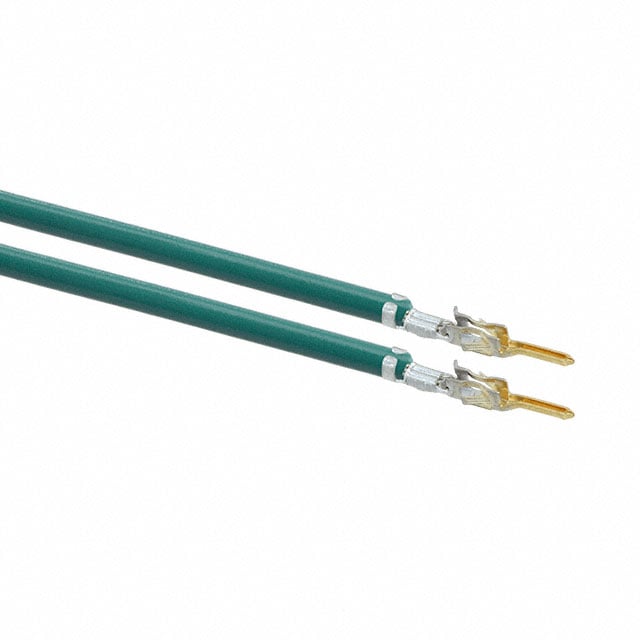0430310003-12-G4-D by Molex - 12"" PRE-CRIMP A2015G GREEN