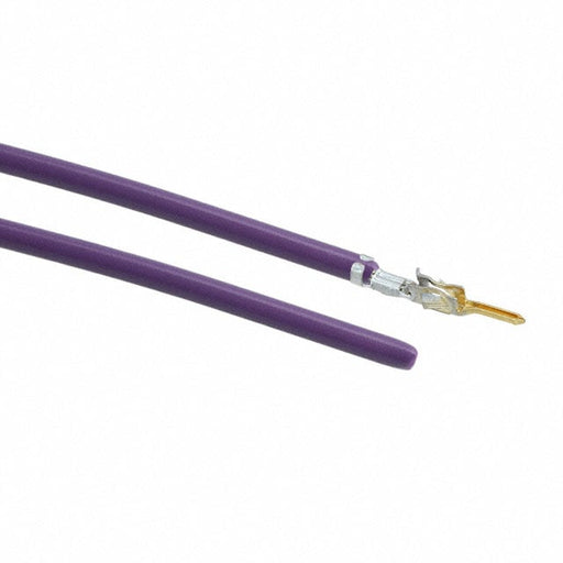0430310003-12-V2 by Molex - 12"" PRE-CRIMP A2016V VIOLET