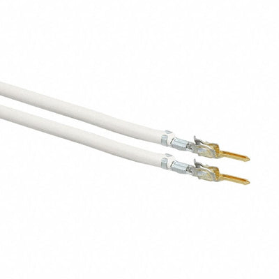 0430310003-10-W4-D by Molex - 10"" PRE-CRIMP A2015W WHITE